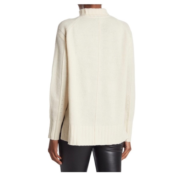 REISS Bonnie wool-and-cashmere blend roll-neck jumper - Picture 3 of 14